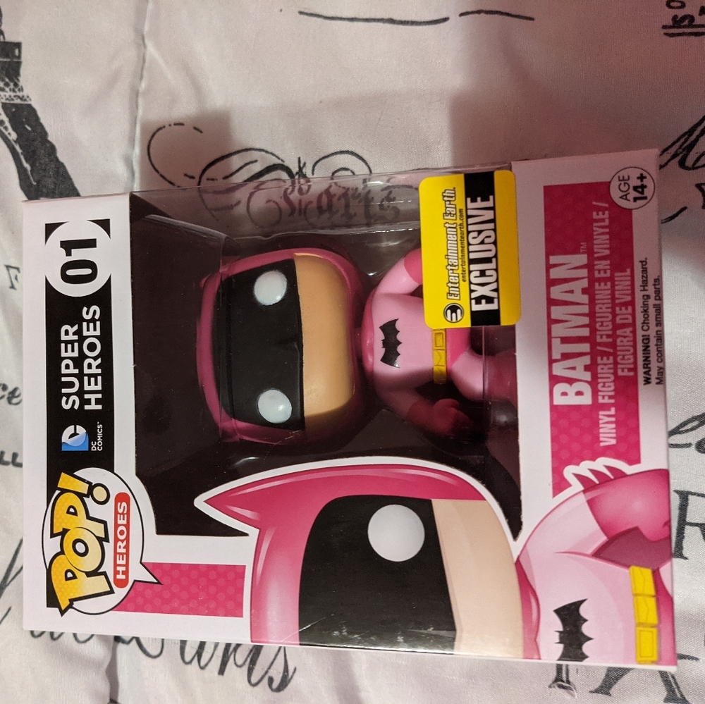 Pink batman pop vinyl